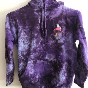 Unisex RIPNDIP tie dye hoodie